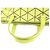 Borsa Issey Miyake BAOBAO BB71-AG214 in Giallo - vista 7