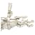 Hermès Hermes Cheval Pferd Sterling Silber 925 Schlüsselanhänger Charm  - Ansicht 5