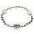 Bracciale charm con catena a sfere Gucci G Argento Blu