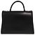 Mini borsa a tracolla Salvatore Ferragamo Gancini con catena Nero - vista 2