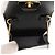 Mini borsa a tracolla Salvatore Ferragamo Gancini con catena Nero - vista 5