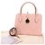 Bulgari Bvlgari Alba Leder Handtasche Rosa Pink - Ansicht 2