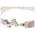 Bracciale Click H PM Hermès Argento Rosa  - vista 3