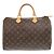 Bolso Louis Vuitton Speedy 35 Monogram Castaño Monograma