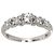 Christian Dior Platinum Band Ring Ring - Ansicht 2
