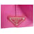Borsa Tote Prada Canapa Denim Rosa - vista 16