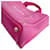 Borsa Tote Prada Canapa Denim Rosa - vista 5
