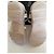 Maje Cream Croc-Effect Leather Platform Sandals - view 4