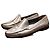 Mocassini Tod's Gommino in pelle argento