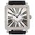 Franck Muller Master Square Quartz Acier Inoxydable et Alligator avec Lunette et Cornes en Diamants 29 - vue 4