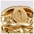 Chanel Vintage CC Clip-On Metal D'oro - vista 7