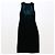 Adam Lippes Spring 2014 Runway Seidengefüttertes Cut-Out Midi-Kleid Marineblau - Ansicht 4