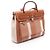 Hermès Borsa Hermes Herbag Zip PM Letourne H Vibration Marrone Crudo - vista 2