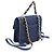 Zaino Chanel Matelassé Denim Chain Blu - vista 2