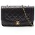 Borsa a Spalla Chanel Matelassé Diana Flap Nero