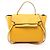Céline Celine Belt Bag Mini - Gelbe Lederhandtasche