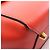 Borsa Céline Belt Bag Mini Rossa in Pelle Rosso - vista 6