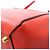Borsa Céline Belt Bag Mini Rossa in Pelle Rosso - vista 7