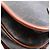 Céline Borsa a tracolla Celine CELINE Folco Medium Bag Triomphe Marrone Nero - vista 6