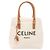 Céline Celine Horizontal Cabas Tote Bag Braun Roh