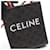 Céline Borsa cabas verticale mini Triomphe Celine Marrone Nero  - vista 4
