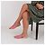 Timeless Mules in tweed rosa Chanel Resort 2015 Runway con lacci Rosso D'oro - vista 2