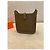 Borsa a tracolla Hermès Aline Mini in pelle granulata Marrone - vista 2