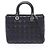 Bolso Lady Large 2-Way Christian Dior Negro