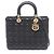 Borsa 2-Way Christian Dior Dior Lady Large Cannage Nero