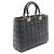 Borsa 2-Way Christian Dior Dior Lady Large Cannage Nero - vista 2
