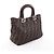 Borsa Fendi Zucca: Pelle e tela in nylon Marrone Nero Beige - vista 2
