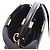 Borsa Fendi Mini Peekaboo 2-Way Nero - vista 3