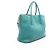 Borsa Tote 2-Way in pelle verde Prada - vista 2