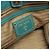 Borsa Tote 2-Way in pelle verde Prada - vista 4