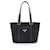 Prada Triangle Logo Tote Bag Schwarz  - Ansicht 1