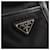 Prada Triangle Logo Tote Bag Schwarz  - Ansicht 9