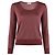 Dries Van Noten Feinstrick-Pullover - Altrosa Bordeaux