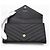 Cartera Cassandra Large Flap de Saint Laurent Negro - vista 10