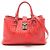 Borsa 2-Way Intrecciato Small Roma di Bottega Veneta Rosso