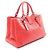 Borsa 2-Way Intrecciato Small Roma di Bottega Veneta Rosso - vista 2