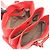 Borsa 2-Way Intrecciato Small Roma di Bottega Veneta Rosso - vista 3