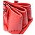 Borsa 2-Way Intrecciato Small Roma di Bottega Veneta Rosso - vista 8