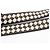 Tracolla Bottega Veneta Intrecciato Checker Nero Crudo - vista 6