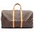 Louis Vuitton Keepall 55 Boston Bag Brown Monogram