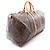 Borsa Boston Louis Vuitton Keepall 55 Marrone Monogramma - vista 2