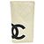 Cartera larga de piel de cordero Cambon Chanel Blanco