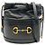 Borsa a tracolla GUCCI in pelle Horsebit 1955 Nero