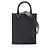 Borsa Louis Vuitton Petite Sac Plat Epi Noir Nero