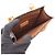 Borsa a 2 vie Louis Vuitton Petite Sac Plat Marrone Monogramma - vista 3