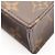 Borsa a 2 vie Louis Vuitton Petite Sac Plat Marrone Monogramma - vista 9